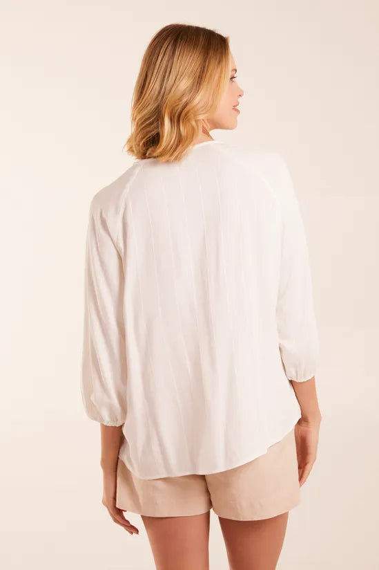 Floral Embroidered Bust Top